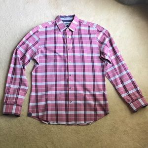 Men’s Express button down dress shirt, size Medium